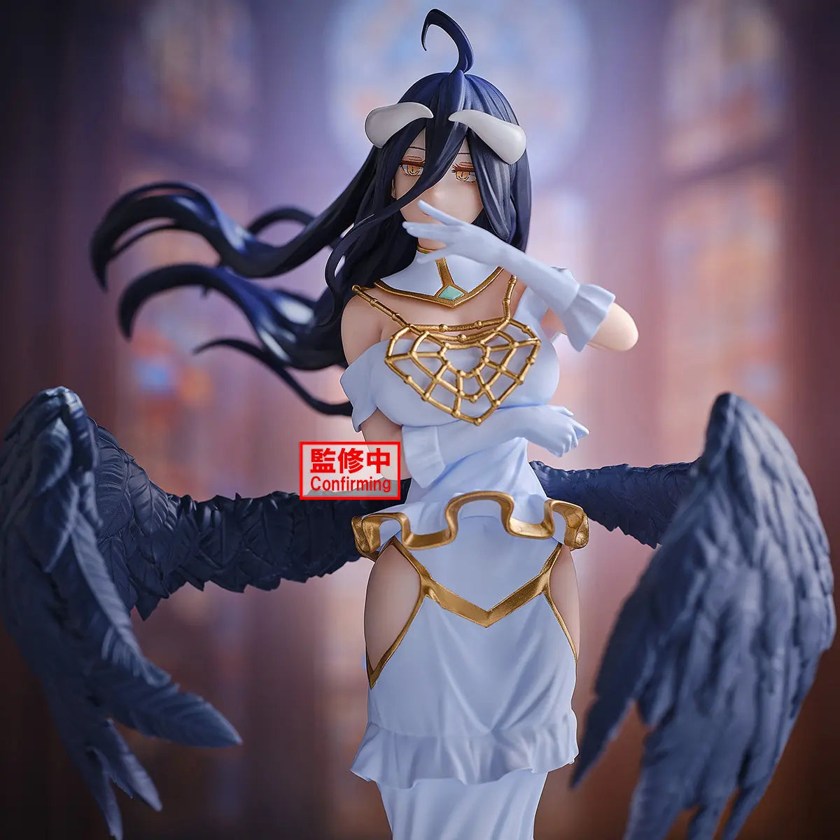 Overlord Albedo Figure Ooal Gown Action Figure Anime Shalltear Bunny Figure