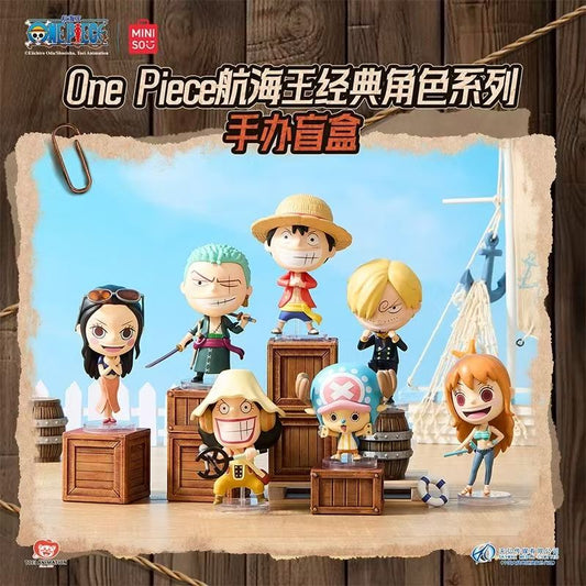 MINISO One Piece Classic Character Series Figure Blind Box – 6 Designs + Secret