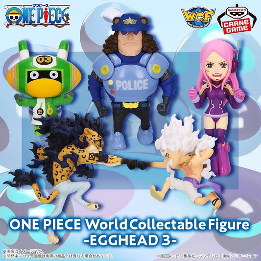 Banpresto One Piece WCF Egghead 3 Complete Set of 5 Figures