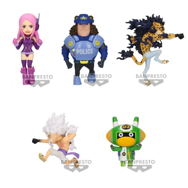 Banpresto One Piece WCF Egghead 3 Complete Set of 5 Figures