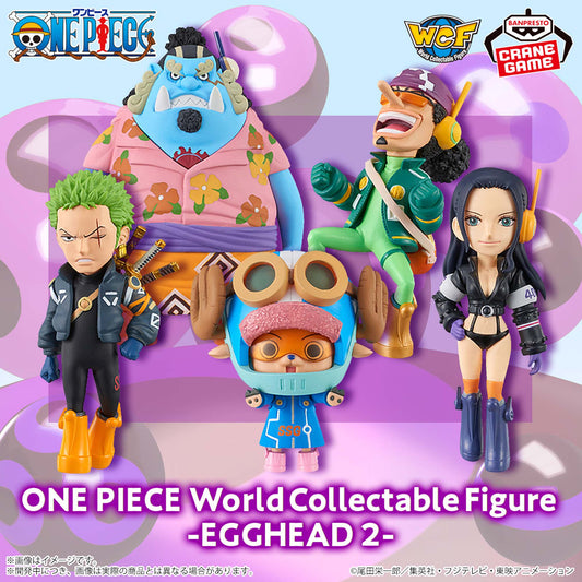 Banpresto One Piece WCF Egghead 2 Complete Set of 5 Figures