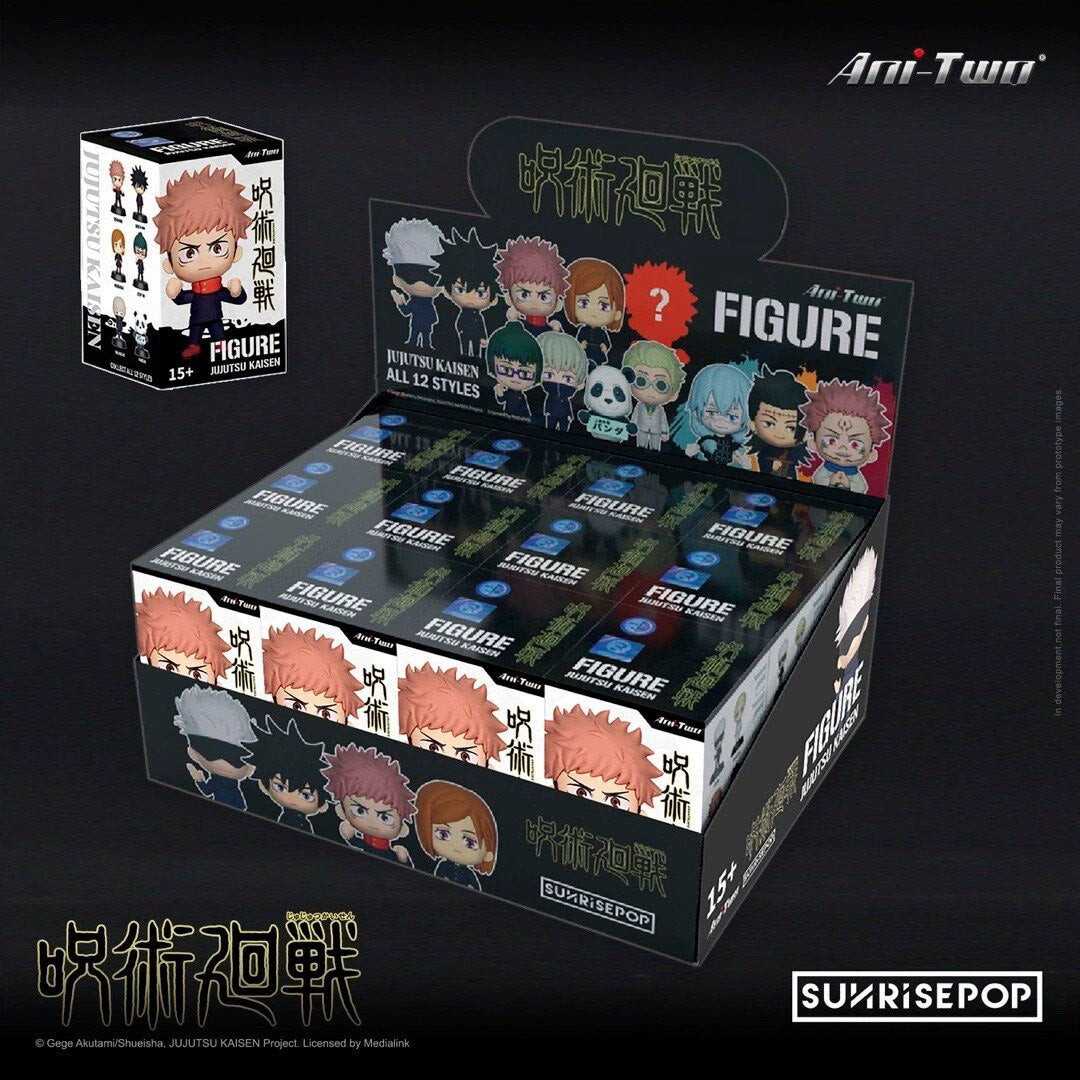 SunrisePop Jujutsu Kaisen Ani-Tumi Mini Figure with Stand Blind Box
