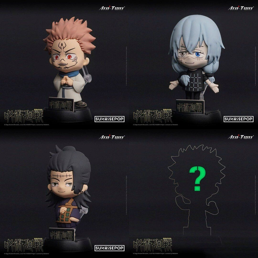 SunrisePop Jujutsu Kaisen Ani-Tumi Mini Figure with Stand Blind Box