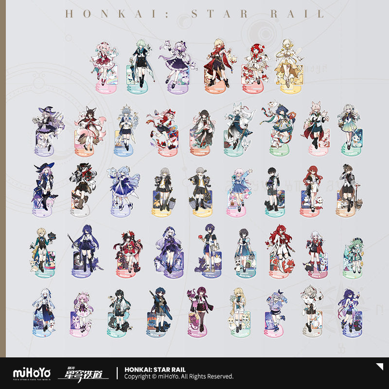 Honkai: Star Rail Chibi Cat Series Acrylic Stand