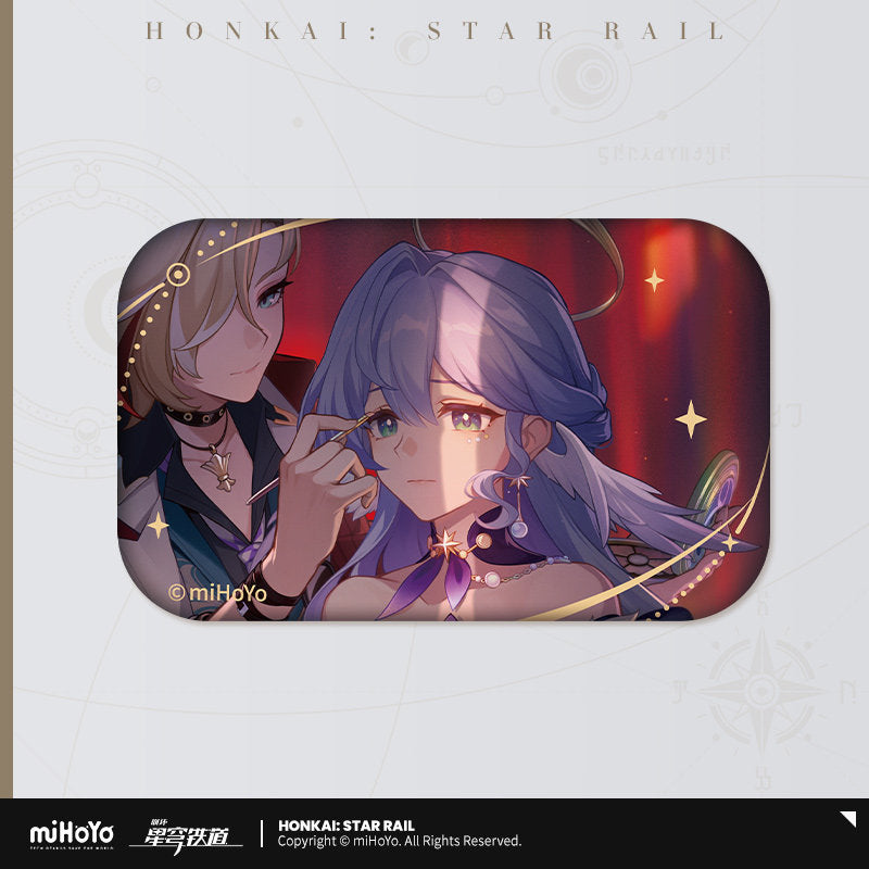 miHoYo Honkai: Star Rail Robin "Behind the Curtain" Tinplate Badge - With You Memories Series