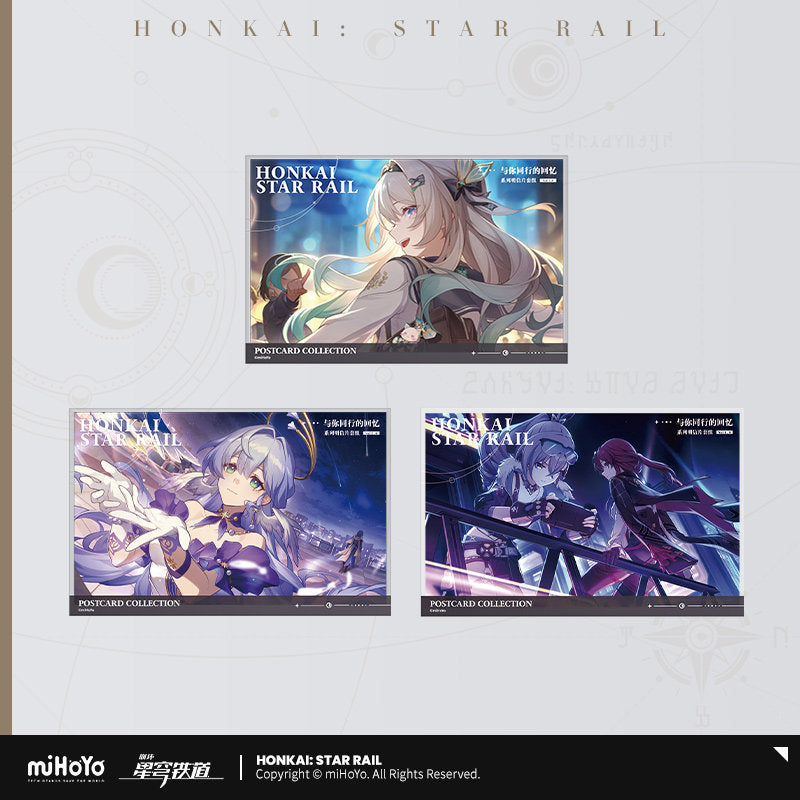 miHoYo Honkai: Star Rail With You Memories Postcard Collection Vol. 3 - 61-Piece Set
