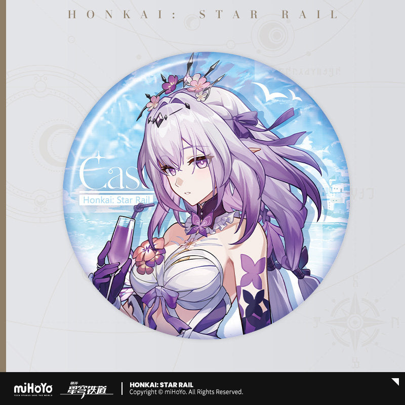 miHoYo Honkai: Star Rail Castorice Fruity Summer Tinplate Badge