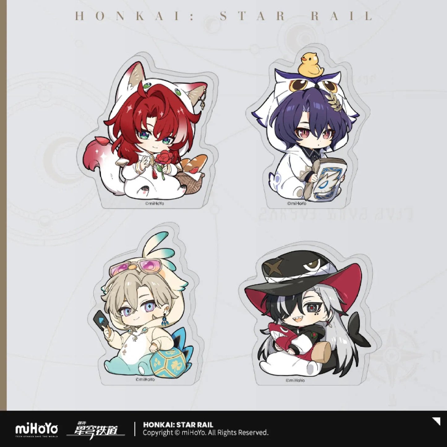 miHoYo Honkai: Star Rail Boys' Dormitory Chibi Mini Acrylic Standee