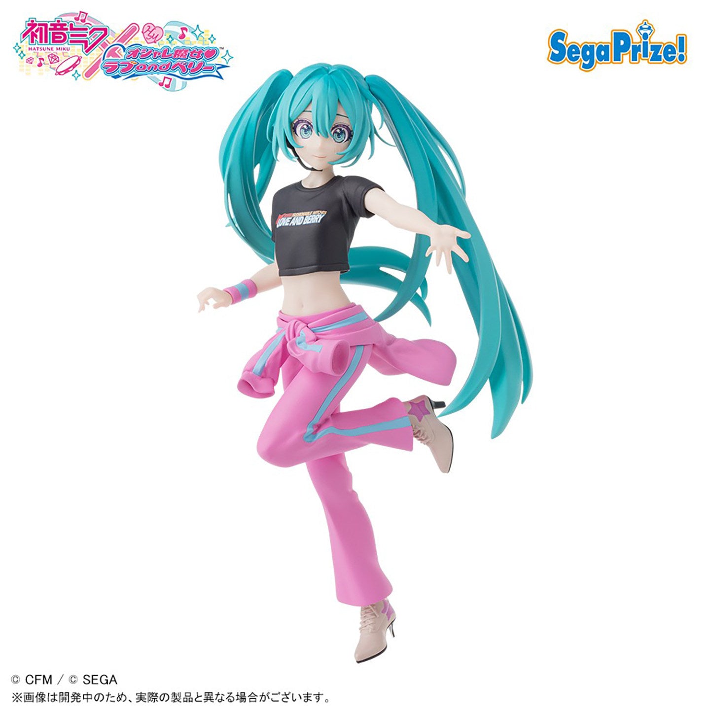 Hatsune Miku x Love and Berry Berry Outfit Desktop x Decorate Figure