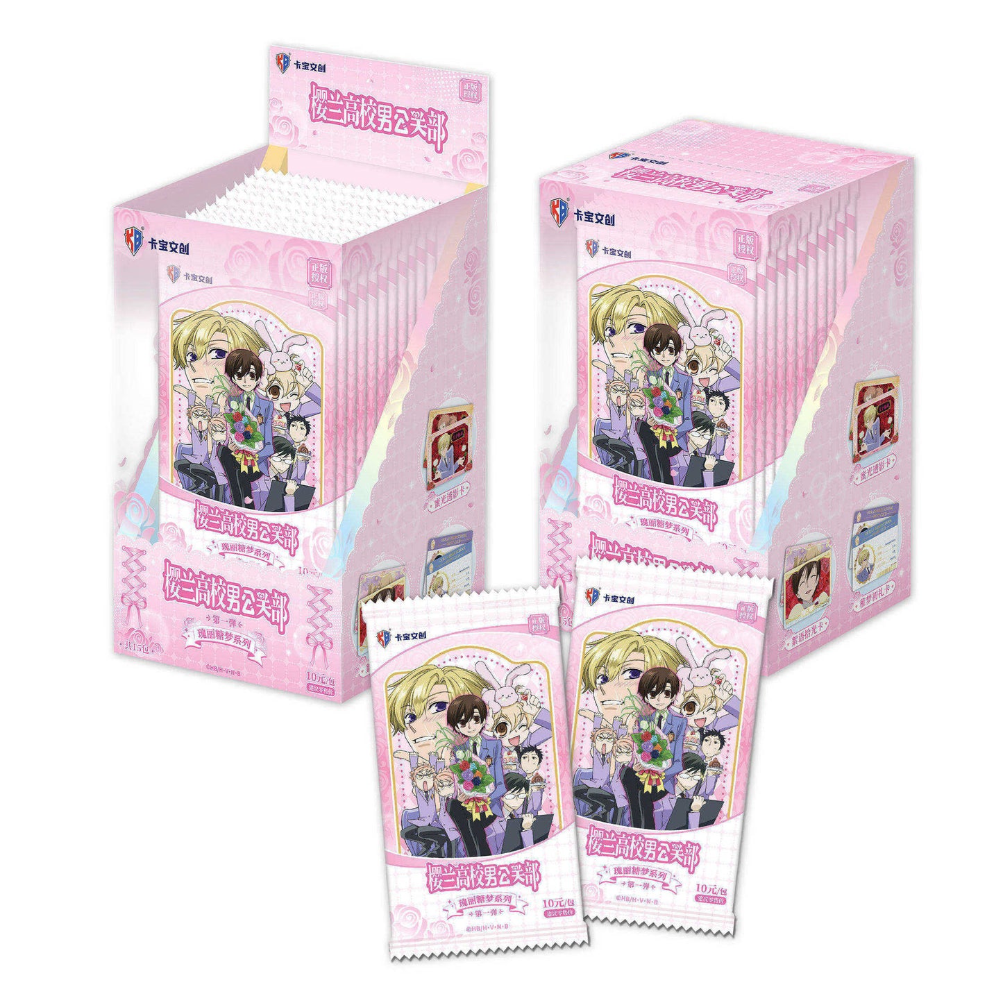 Ouran High School Host Club Sakura Bell Trading Card Pack - Series 1