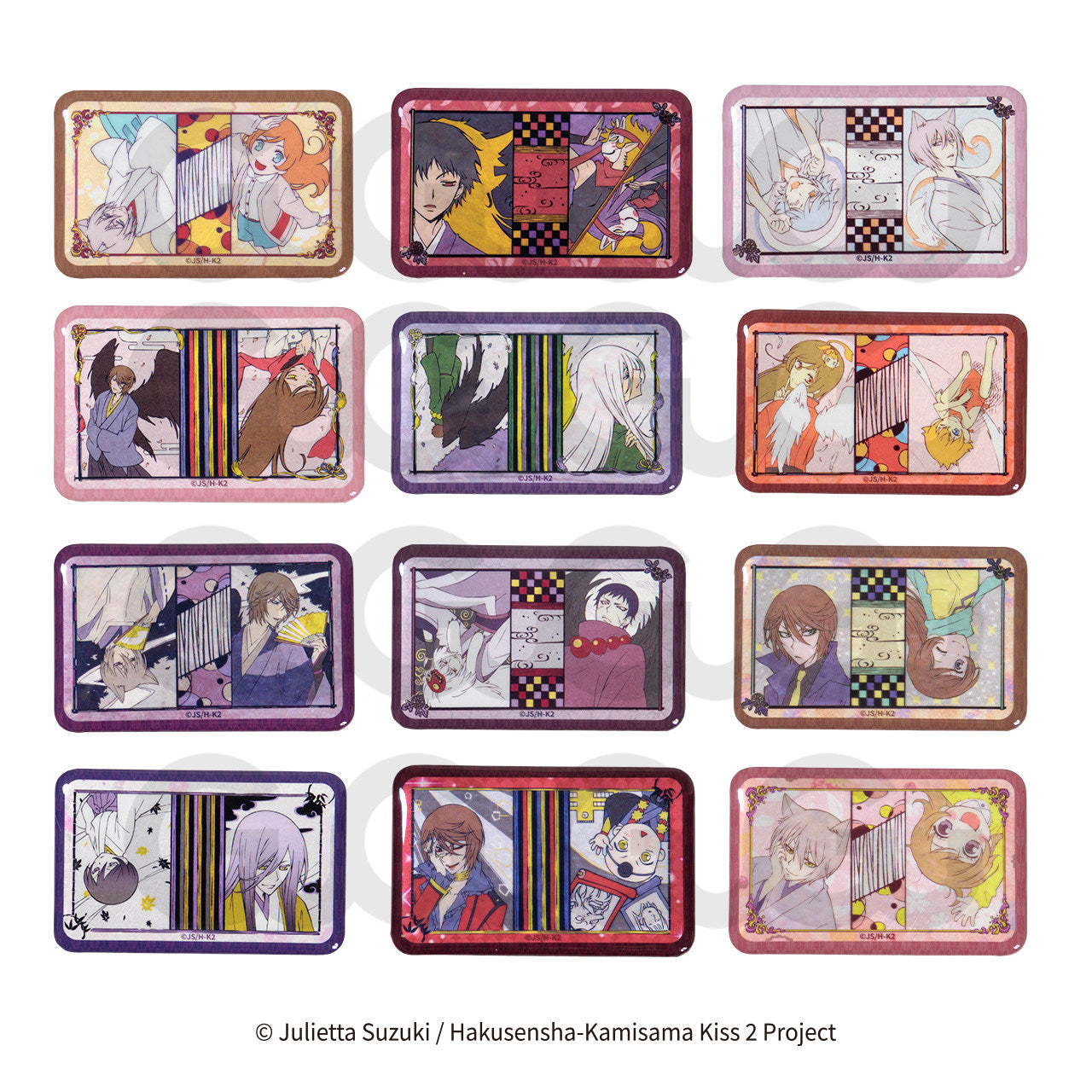 Kamisama Kiss Transition Square Tin Badge Blind Box