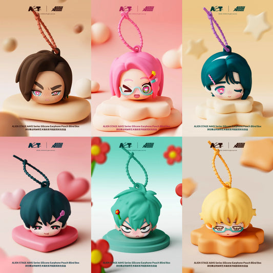 ALIEN STAGE Anakt Arts High School Series Silicone Earphone Pouch Blind Box
