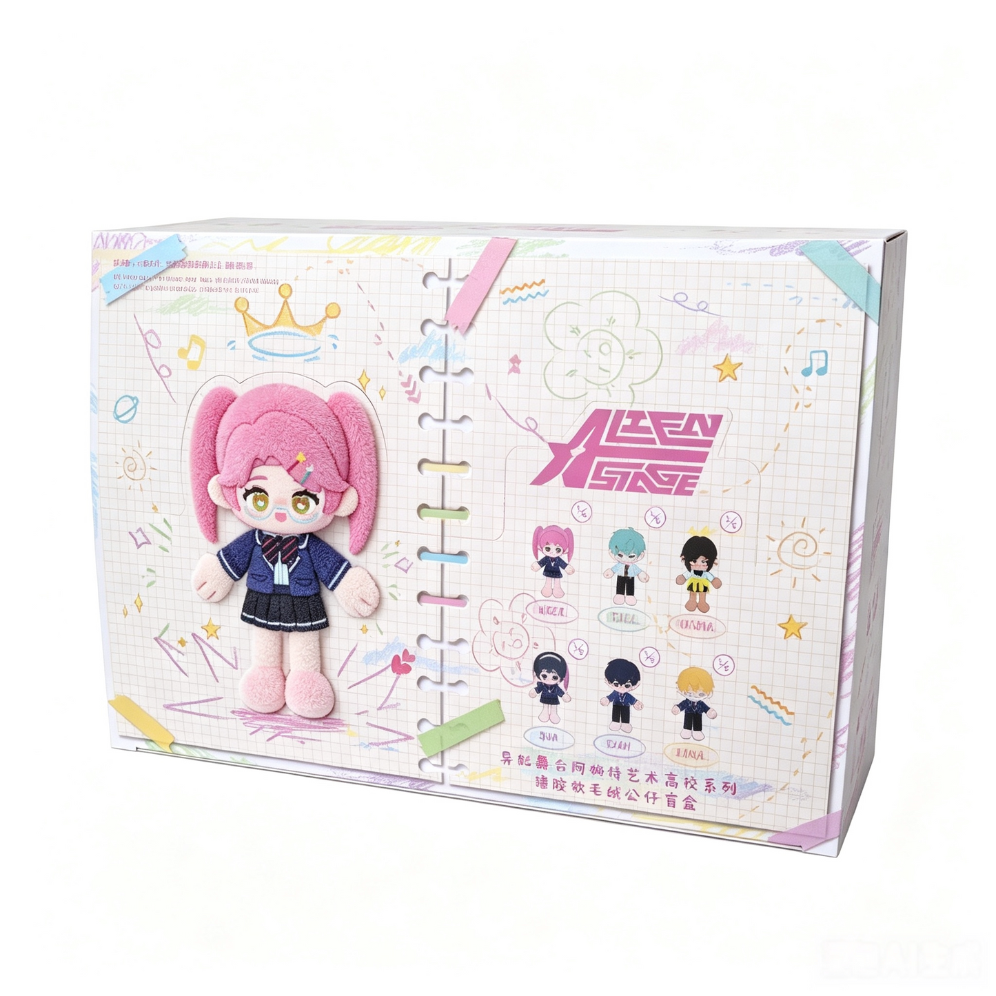 ALIEN STAGE Anakt Arts High School Series Chuichui Style Plush Toy Blind Box