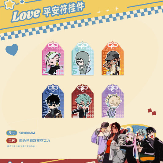 ALIEN STAGE Love Series Trading Omamori-Style Keychain Blind Box
