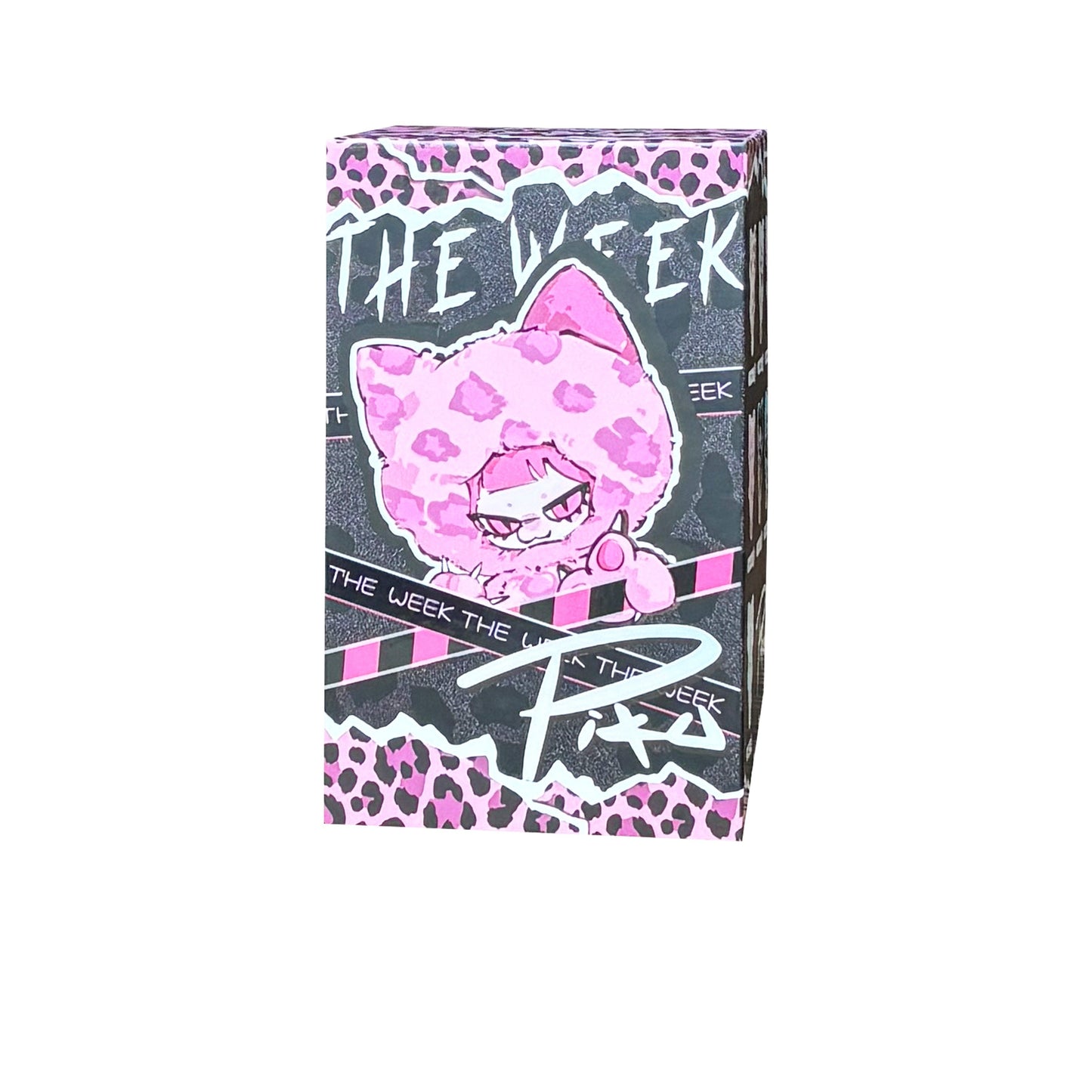 PIKU The Week Series ABS Plush Bag Charm Blind Box