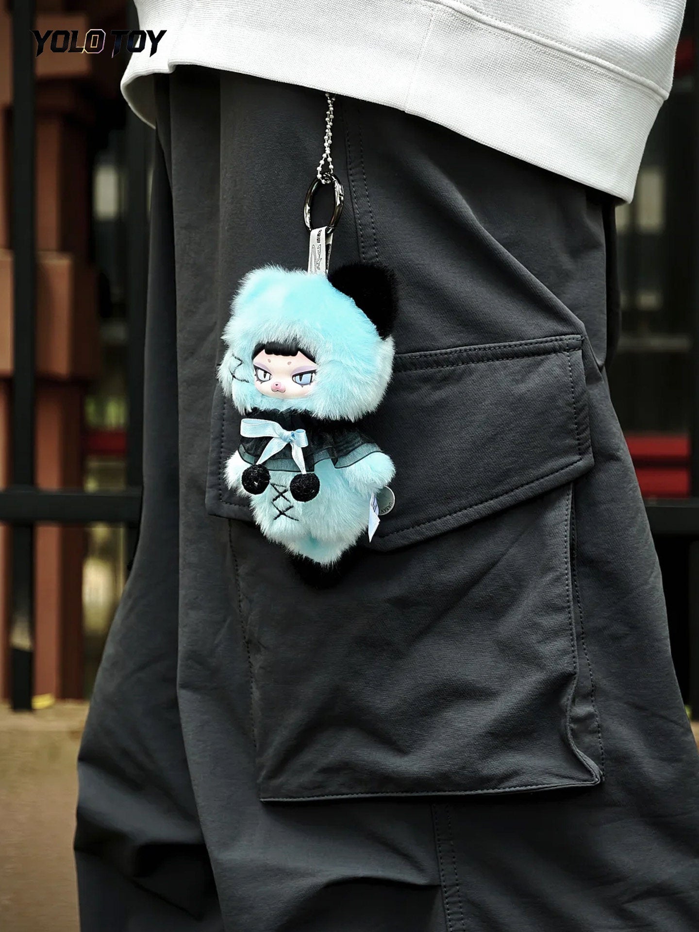 PIKU The Week Series ABS Plush Bag Charm Blind Box