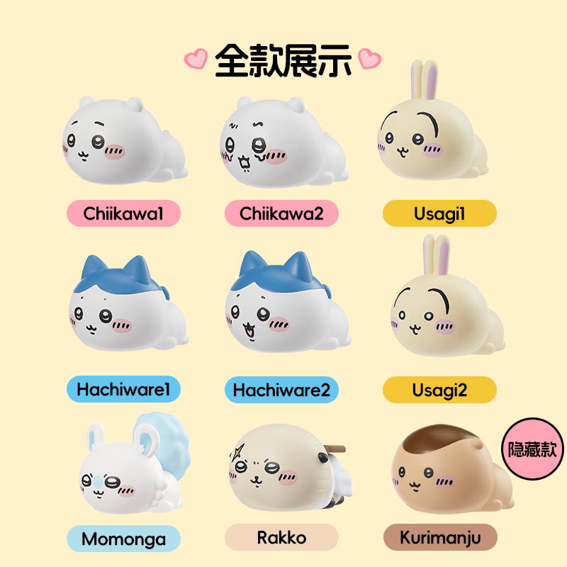 MINISO Chiikawa Hecha Buddy Surprise Figure Blind Box