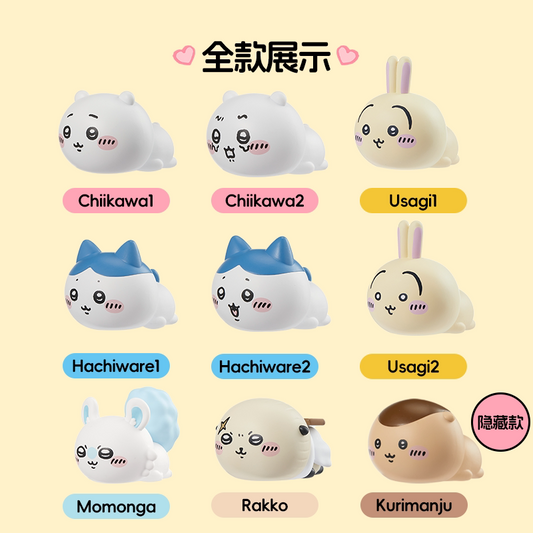 MINISO Chiikawa Hecha Buddy Surprise Figure Blind Box