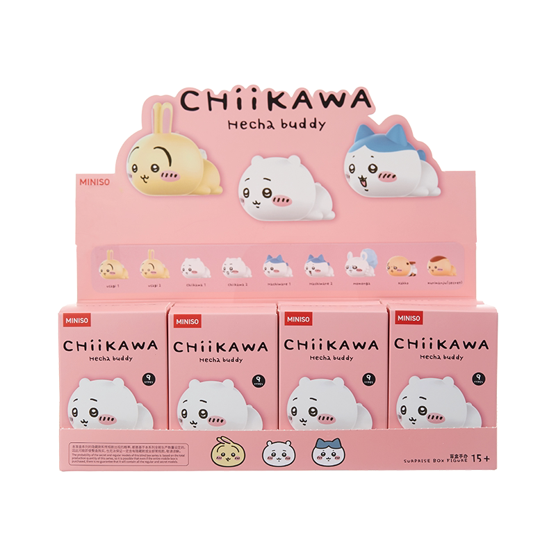MINISO Chiikawa Hecha Buddy Surprise Figure Blind Box