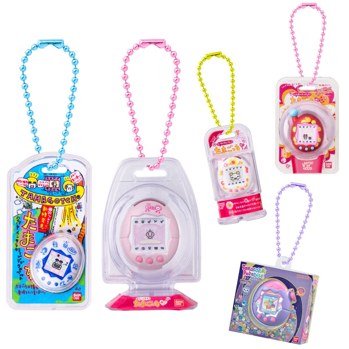Tamagotchi Mini Package Charm Vol. 3 with Chocolate Snack – Bandai