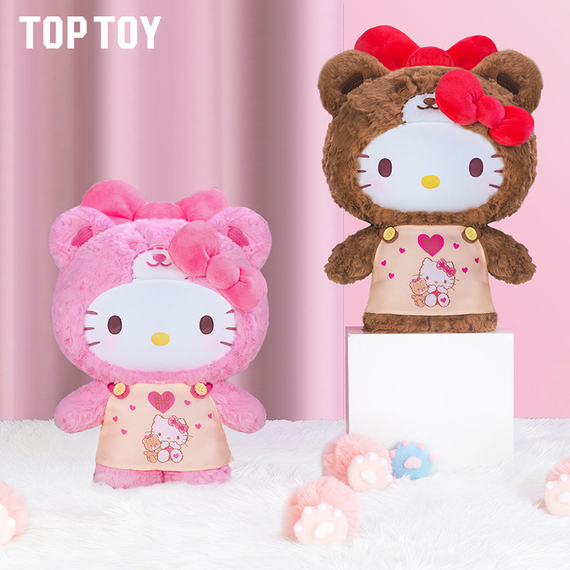 Hello Kitty Peach & Caramel Pajamas Series 400% Plush Gift Figure 15inch