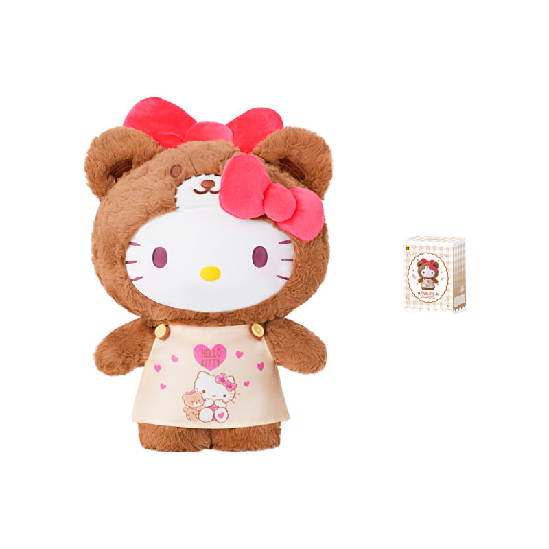 Hello Kitty Peach & Caramel Pajamas Series 400% Plush Gift Figure 15inch