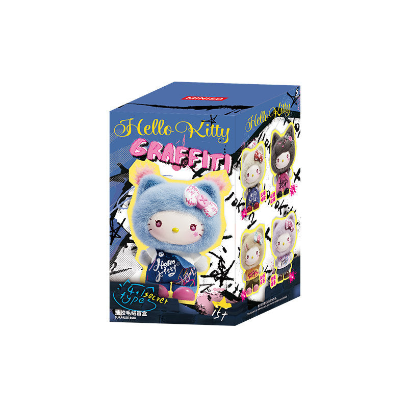 MINISO Hello Kitty Graffiti Series Vinyl Plush Blind Box