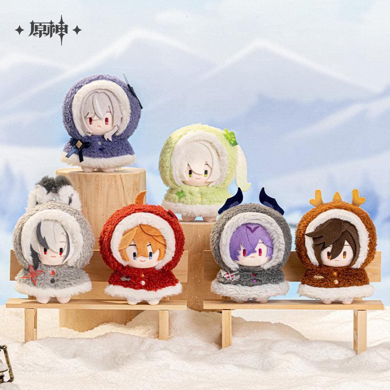 Genshin Impact Snow Fun Plush Charm – Arlecchino / Tartaglia