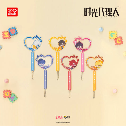 ALL FOR PLAY. LINK CLICK Colorful Candy Series Acrylic Photo Card Holder Wand Blind Box