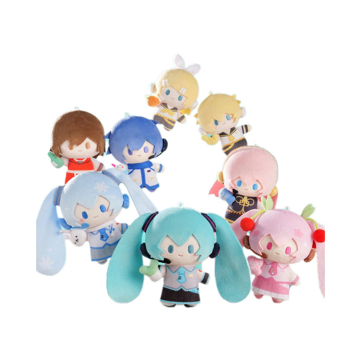 Hatsune Miku miniQ Plush Doll Charm Blind Box