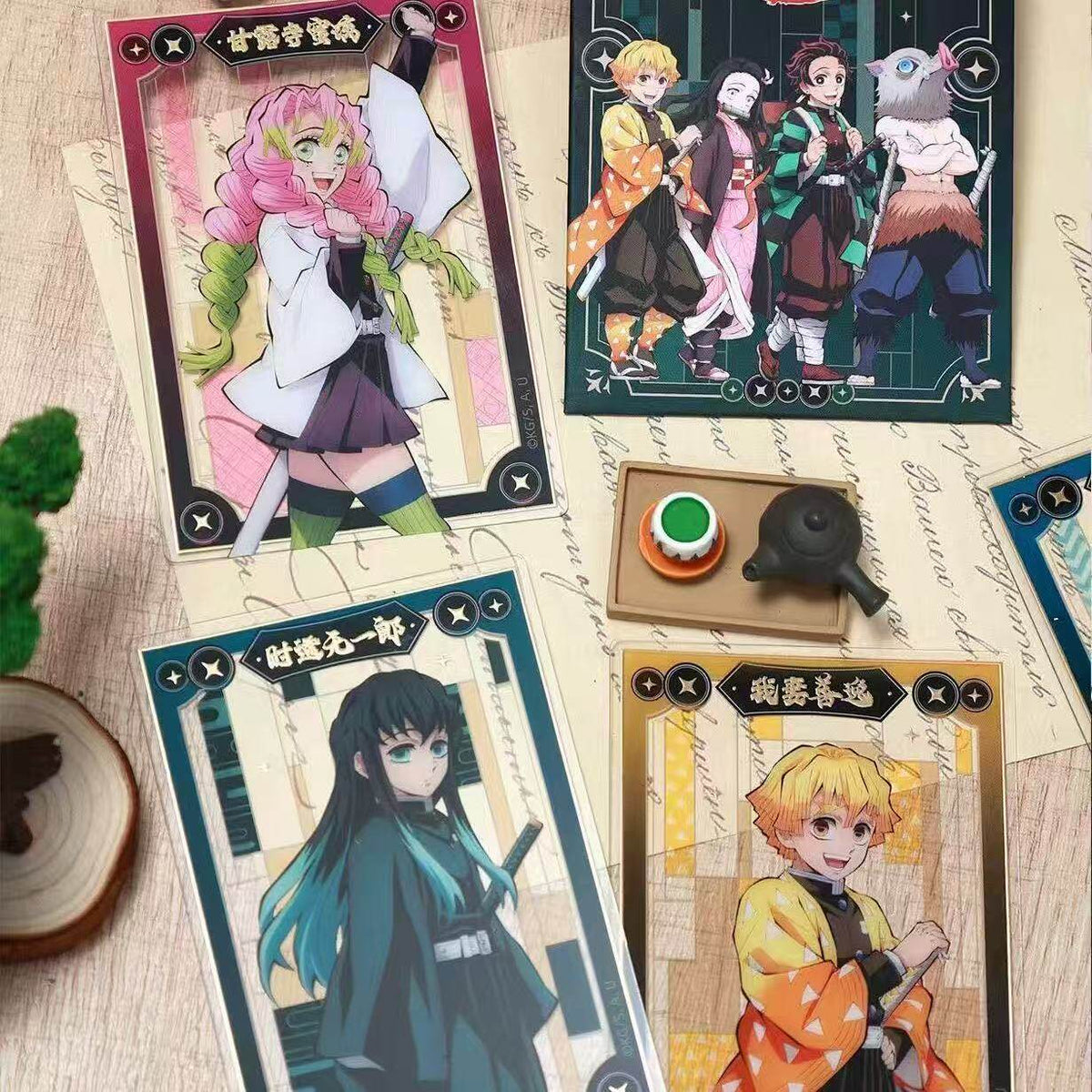 Demon Slayer Random Transparent Card Blind Bag