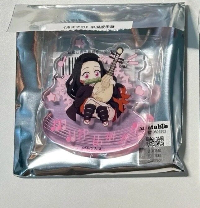 ufotable Demon Slayer Chinese Edition Musical Instrument Acrylic Shaker Blind Box