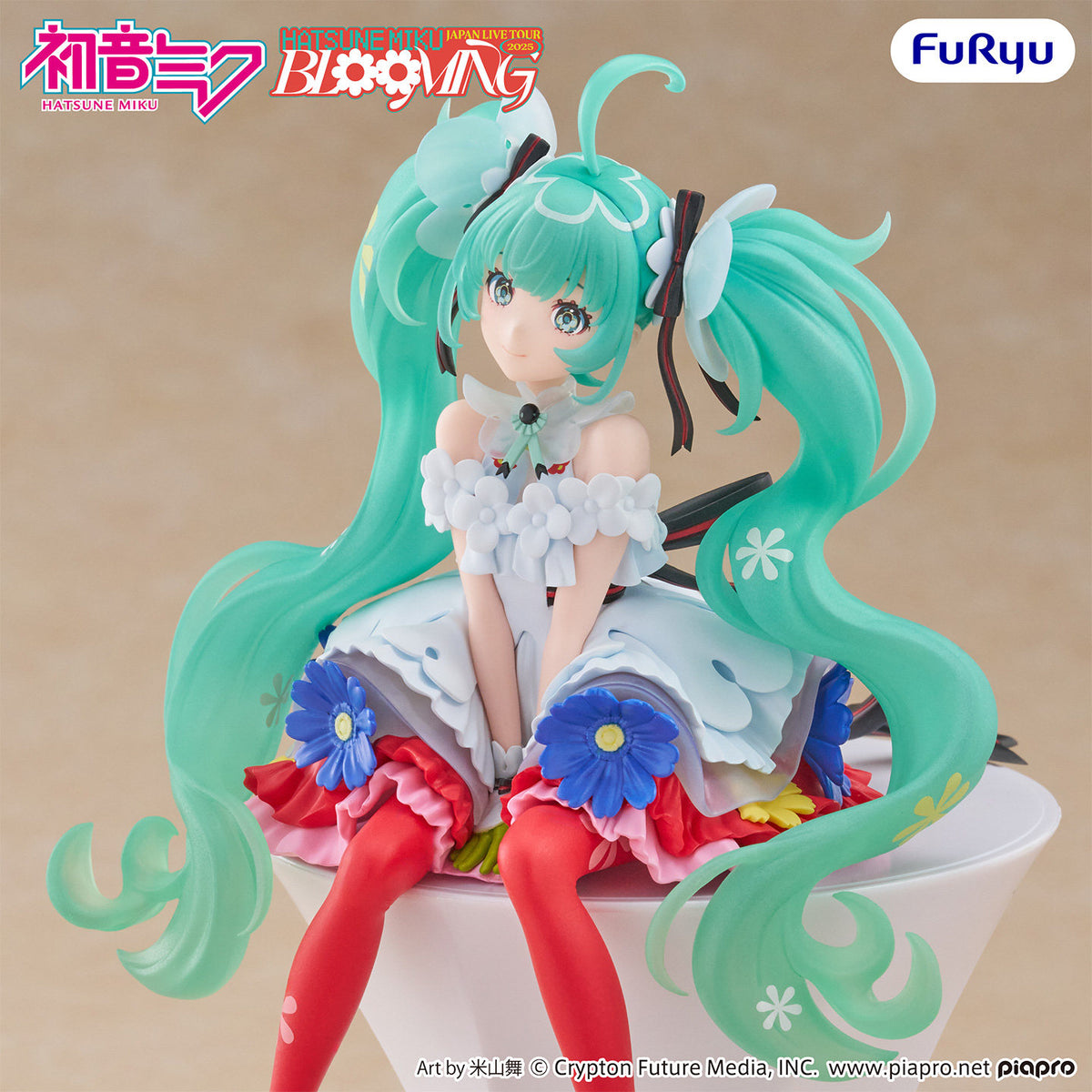 FuRyu Hatsune Miku JAPAN LIVE TOUR 2025 BLOOMING Noodle Stopper Figure