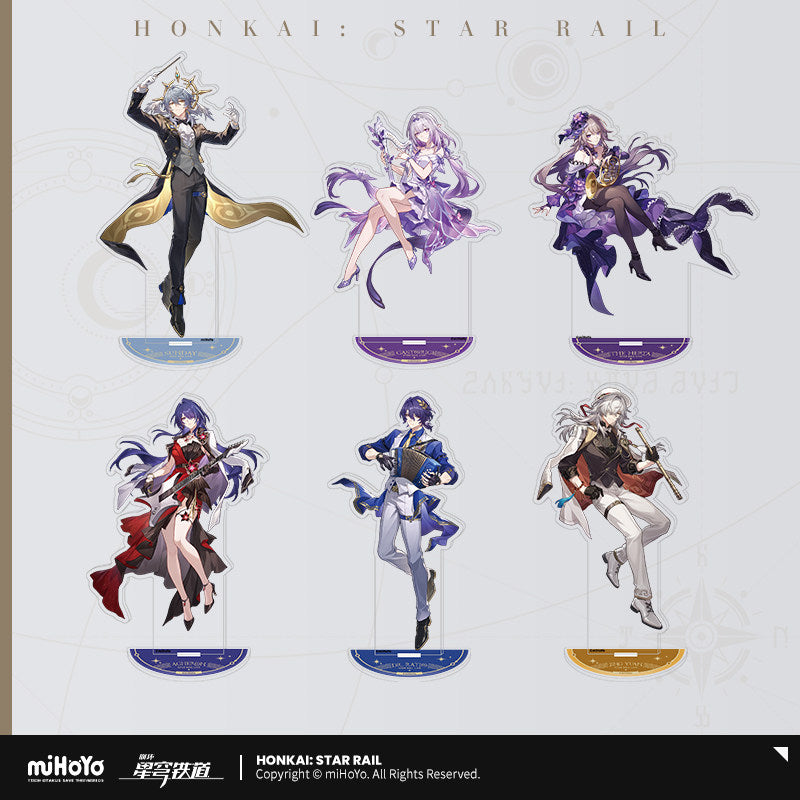 Honkai: Star Rail LIVE Acrylic Stand - Kafka, Sunday & Castorice