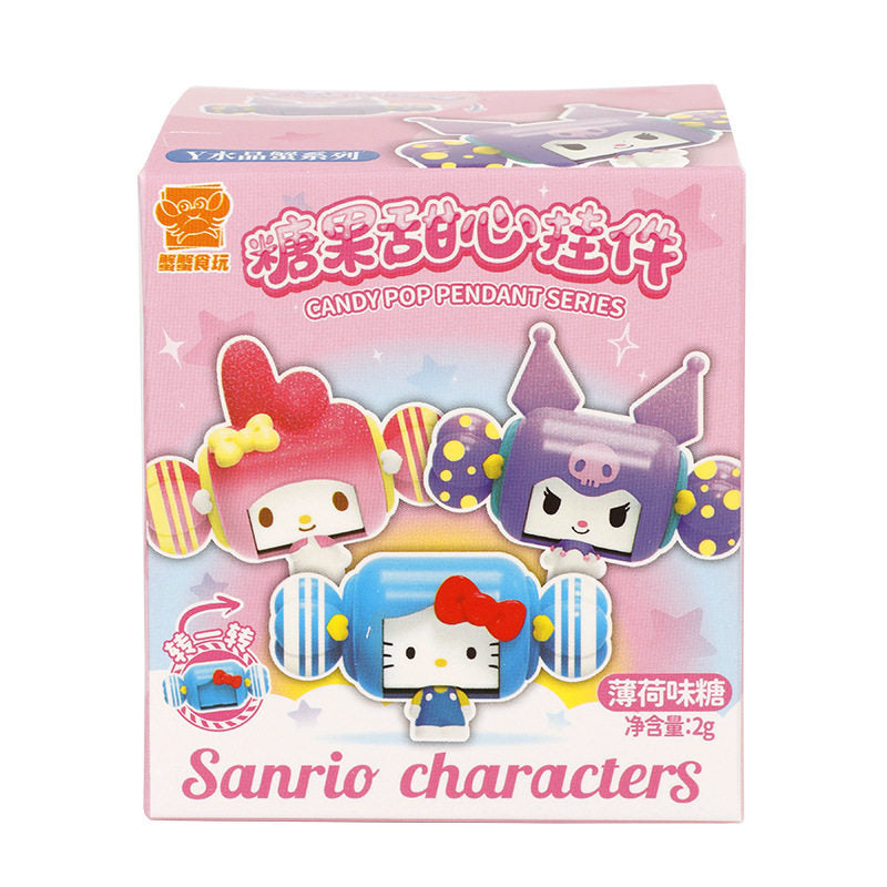 Sanrio Candy Pop Pendant Blind Box with Mint Candy