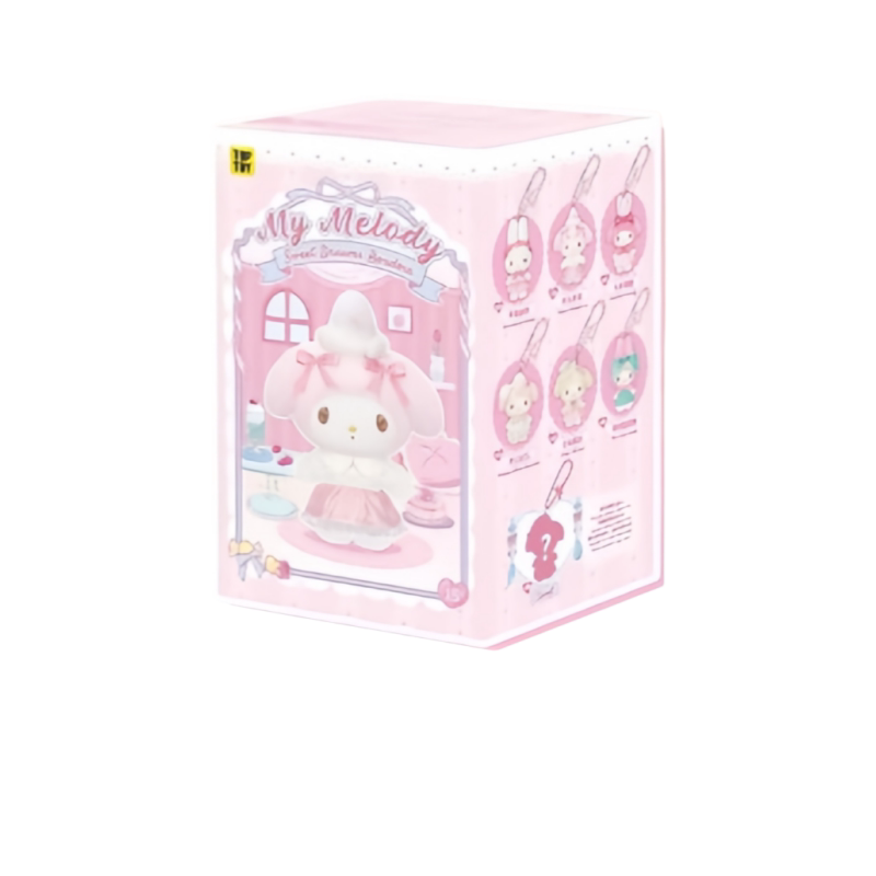 TOP TOY My Melody Sweet Dreams Boudoir Plush Pendant Blind Box