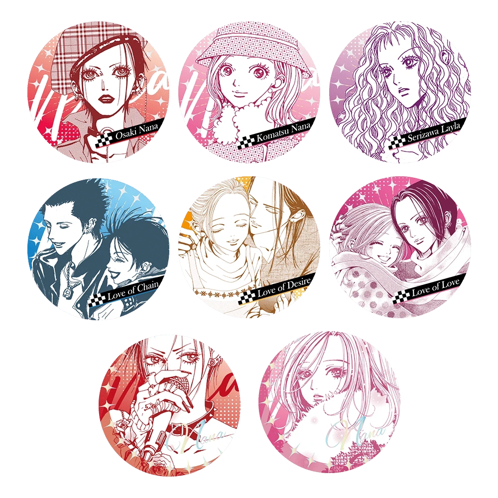 NANA In the Name of Love Collection — Charms, Photo Cards & Badges