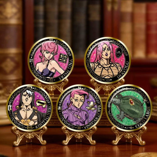 EAKI JoJo's Bizarre Adventure: Golden Wind Gilded Badge Blind Box