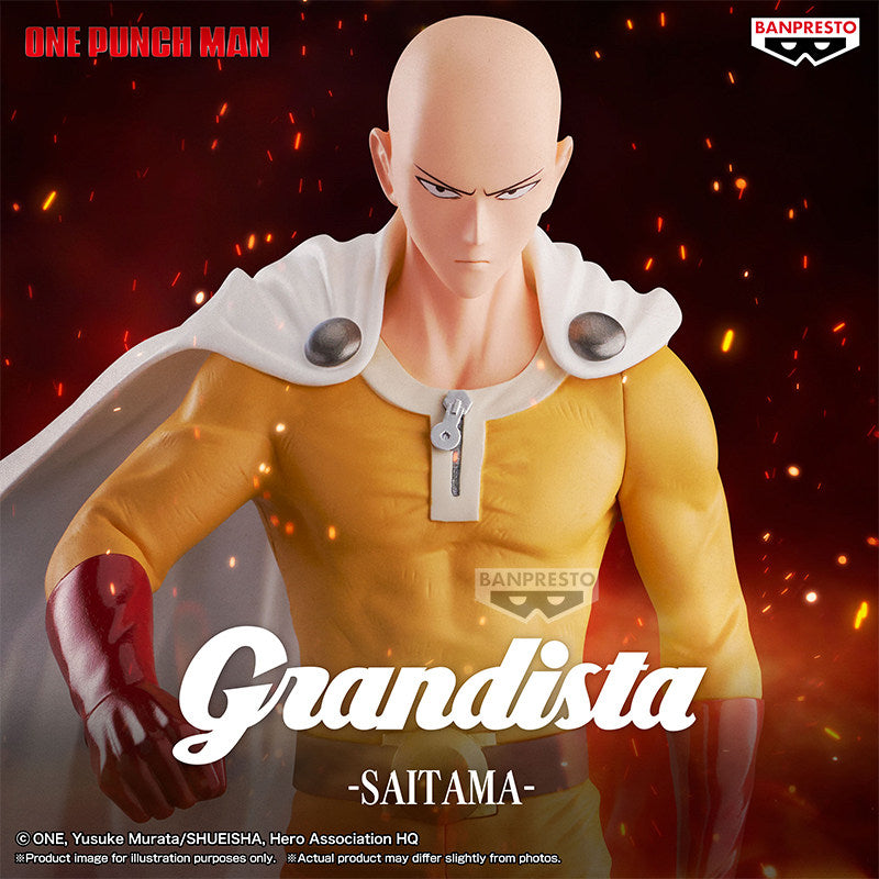 One Punch Man Saitama Grandista Metallic Ver. Figure – Japan Version
