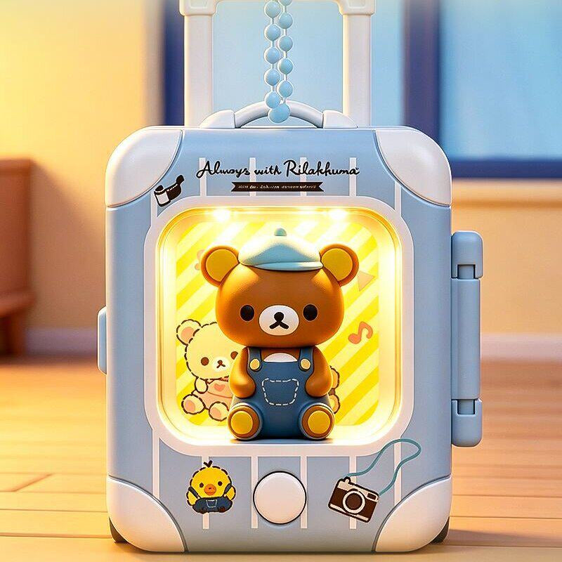 Rilakkuma Light-Up Suitcase Charm Blind Box