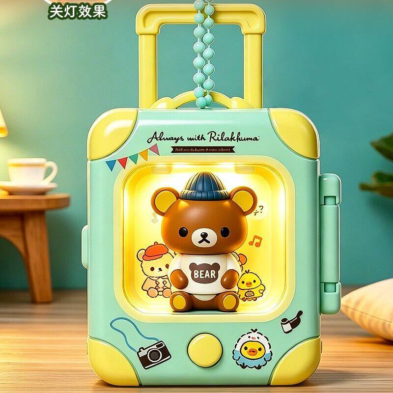 Rilakkuma Light-Up Suitcase Charm Blind Box