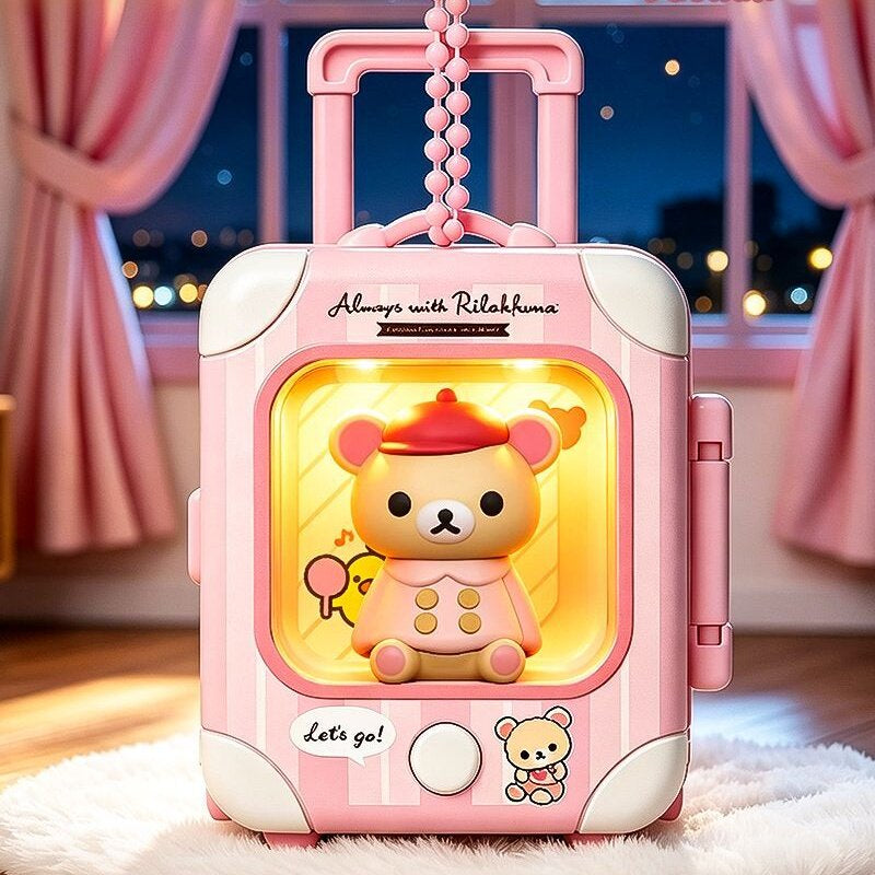 Rilakkuma Light-Up Suitcase Charm Blind Box