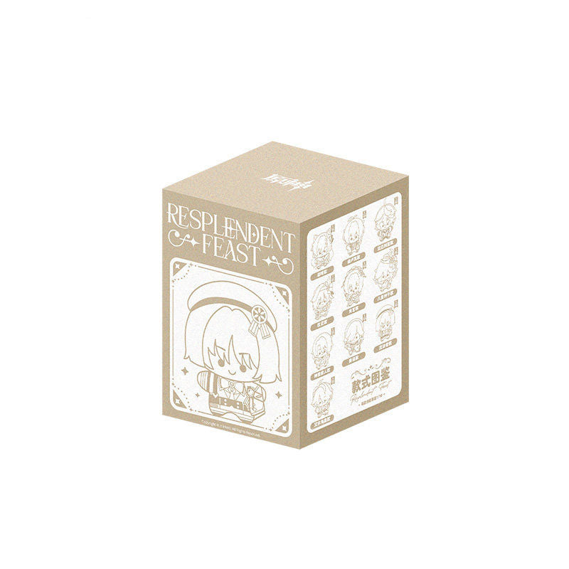 Genshin Impact Resplendent Feast Plush Charm Blind Box