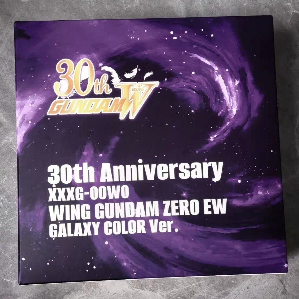 QMSV MINI Wing Gundam Zero EW Galaxy Color Ver 30th Anniversary Figure