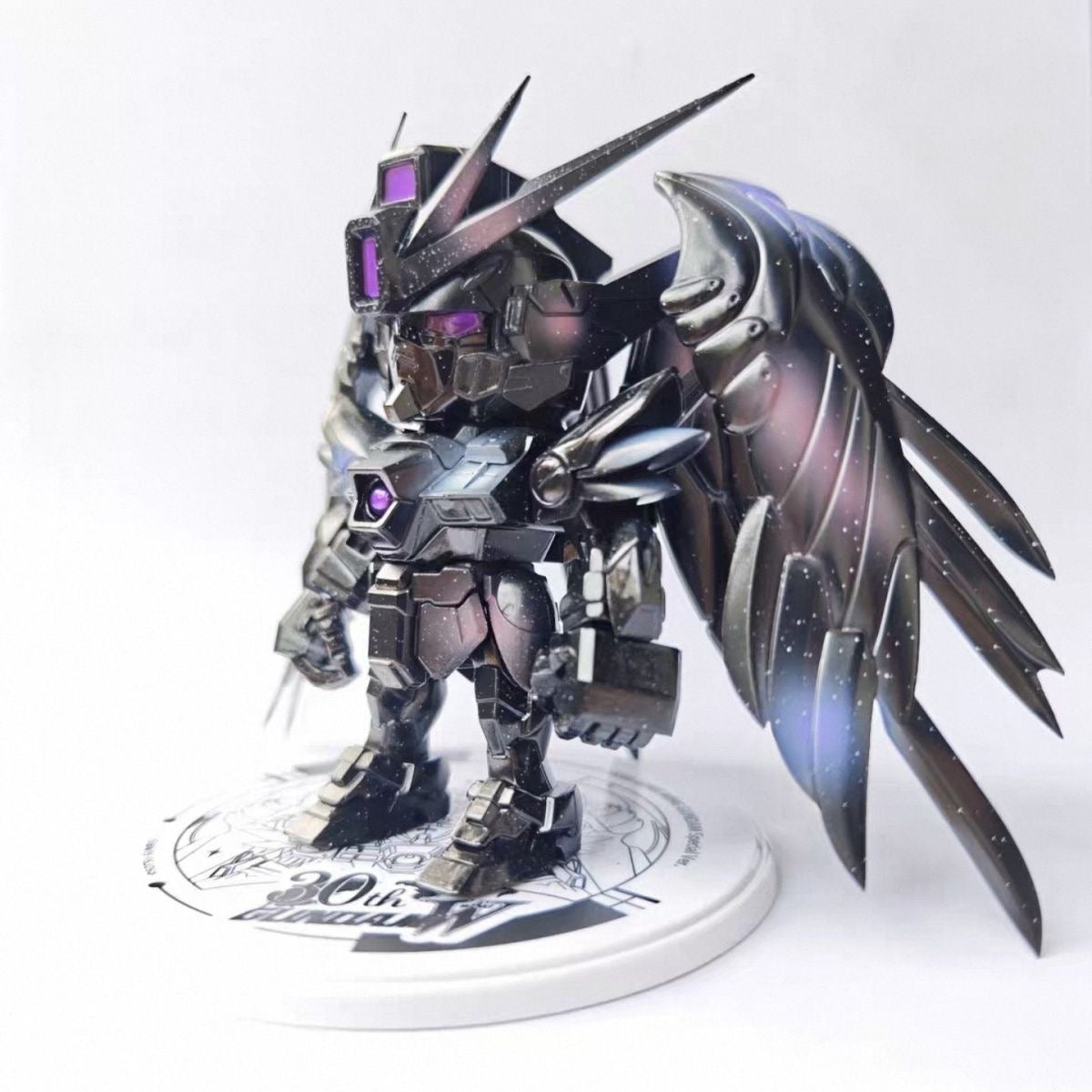 QMSV MINI Wing Gundam Zero EW Galaxy Color Ver 30th Anniversary Figure