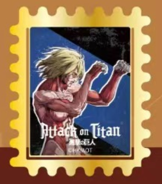 Attack on Titan Titan Series Enamel Card Collection Vol.2