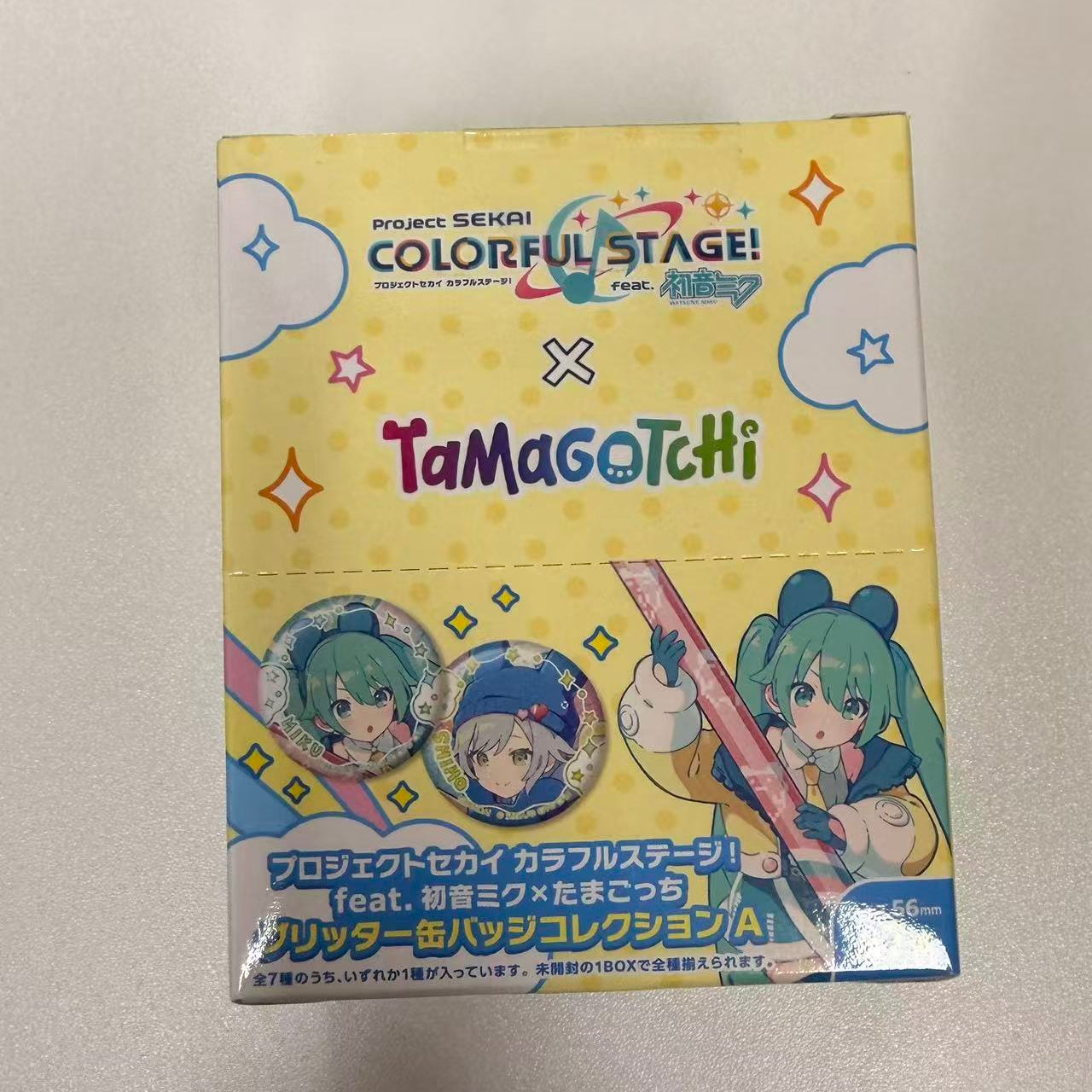 Project SEKAI × Tamagotchi Glitter Can Badge Collection A Blind Box