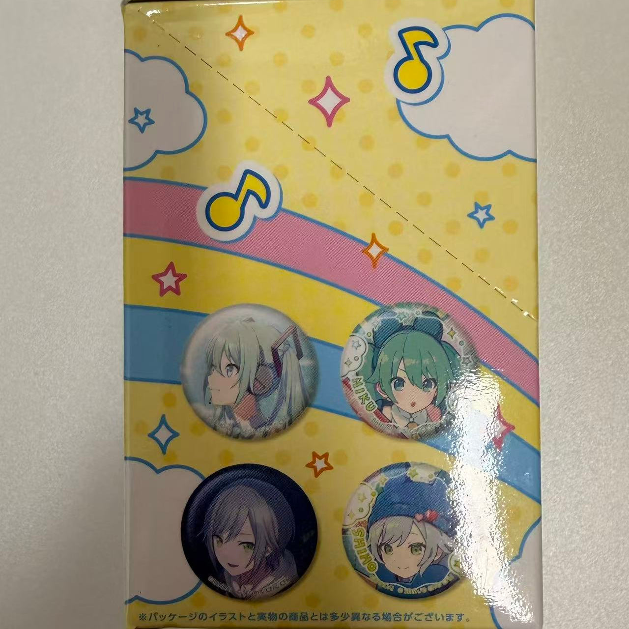 Project SEKAI × Tamagotchi Glitter Can Badge Collection A Blind Box