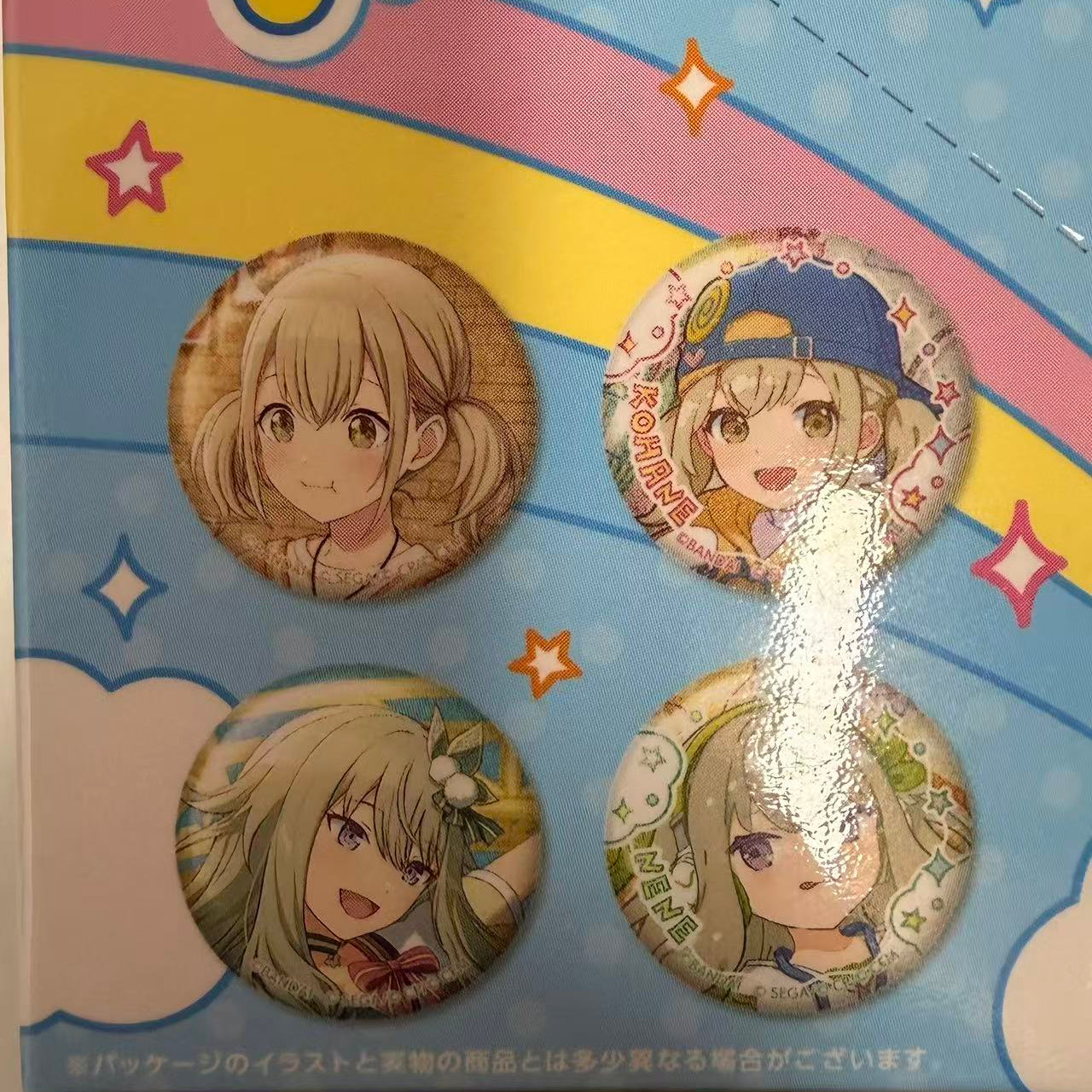 Project SEKAI × Tamagotchi Glitter Can Badge Collection B Blind Box