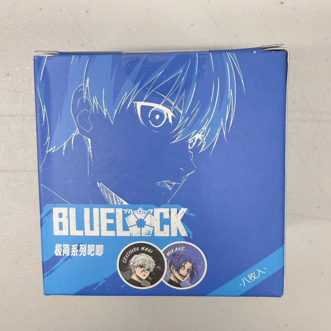 Blue Lock Minimalist Series Tin Badge Blind Box